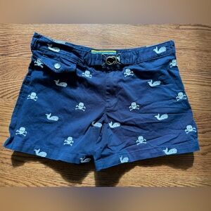 LIBERTINE FOR TARGET Embroidered Coastal Beach Shorts Skulls Whales Nautical 2 3